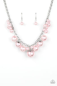 Paparazzi "Broadway Belle" Pink Necklace & Earring Set Paparazzi Jewelry