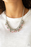 Paparazzi "Party Spree" Pink Necklace & Earring Set Paparazzi Jewelry