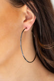 Paparazzi "Sleek Fleek" Black Earrings Paparazzi Jewelry