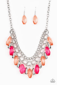 Paparazzi VINTAGE VAULT "Spring Daydream" Multi Necklace & Earring Set Paparazzi Jewelry