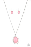 Paparazzi "Harbor Harmony" Pink Necklace & Earring Set Paparazzi Jewelry
