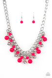 Paparazzi "The Bride To BEAD" Pink Necklace & Earring Set Paparazzi Jewelry