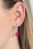 Paparazzi "The Bride To BEAD" Pink Necklace & Earring Set Paparazzi Jewelry