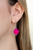 Paparazzi "Dine and Dash" Pink Necklace & Earring Set Paparazzi Jewelry