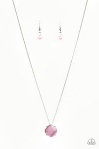 Paparazzi "You GLOW Girl" Pink Necklace & Earring Set Paparazzi Jewelry