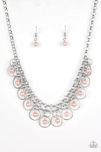 Paparazzi "Party Time" Pink Necklace & Earring Set Paparazzi Jewelry