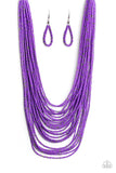 Paparazzi "Rio Rainforest" Purple Necklace & Earring Set Paparazzi Jewelry