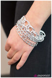 Paparazzi "The Chain Gang" Silver Bracelet Paparazzi Jewelry