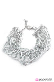 Paparazzi "The Chain Gang" Silver Bracelet Paparazzi Jewelry