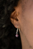 Paparazzi "Enchanted Eden" Purple Necklace & Earring Set Paparazzi Jewelry