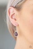 Paparazzi VINTAGE VAULT "East Coast Essence" Purple Necklace & Earring Set Paparazzi Jewelry