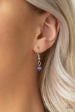 Paparazzi "You GLOW Girl" Purple Necklace & Earring Set Paparazzi Jewelry