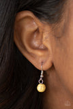 Paparazzi "Desert Equinox" Yellow Necklace & Earring Set Paparazzi Jewelry