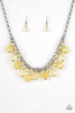 Paparazzi "Fiesta Fabulous" Yellow Necklace & Earring Set Paparazzi Jewelry