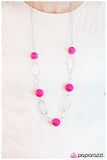 Paparazzi "Having A Ball - Pink" necklace Paparazzi Jewelry
