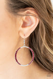 Paparazzi "Risky Ritz" Red Earrings Paparazzi Jewelry