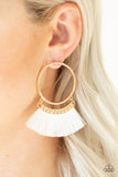 Paparazzi "This Is Sparta!" Gold Post Earrings Paparazzi Jewelry