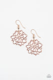 Paparazzi "Darling Dahlia" Gold Earrings Paparazzi Jewelry