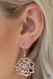 Paparazzi "Darling Dahlia" Gold Earrings Paparazzi Jewelry