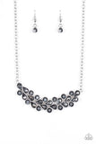 Paparazzi "Special Treatment" Silver Necklace & Earring Set Paparazzi Jewelry