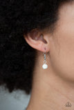 Paparazzi VINTAGE VAULT "Terra Tranquility" White Necklace & Earring Set Paparazzi Jewelry