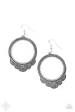 Paparazzi "Rover Radiance" FASHION FIX  Silver Earrings Paparazzi Jewelry