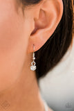 Paparazzi "Crystal Chic" FASHION FIX White Necklace & Earring Set Set Paparazzi Jewelry