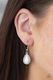 Paparazzi "East Coast Essence" White Necklace & Earring Set Paparazzi Jewelry
