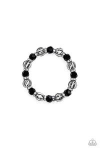 Paparazzi "Metro Squad" Black Bracelet Paparazzi Jewelry