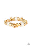 Paparazzi "Uptown Tease" Gold Bracelet Paparazzi Jewelry