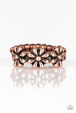 Paparazzi VINTAGE VAULT "Daisy Dapper" Copper Ring Paparazzi Jewelry