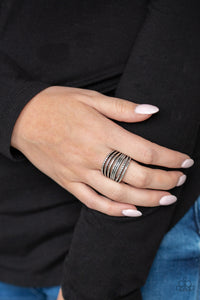 Paparazzi "Basic Maverick" Silver Ring Paparazzi Jewelry