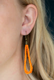 Paparazzi "Rio Roamer" Orange Necklace & Earring Set Paparazzi Jewelry