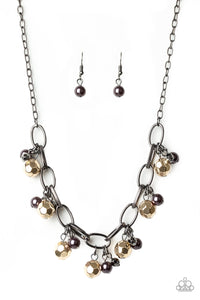 Paparazzi VINTAGE VAULT "Malibu Movement" Multi Necklace & Earring Set Paparazzi Jewelry