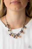 Paparazzi VINTAGE VAULT "Malibu Movement" Multi Necklace & Earring Set Paparazzi Jewelry