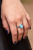 Paparazzi "It Just Goes To GLOW" Blue Ring Paparazzi Jewelry