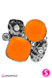 Paparazzi "It Just Clicks! - Orange" ring Paparazzi Jewelry