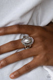 Paparazzi "Metro Marina" Silver Ring Paparazzi Jewelry