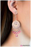 Paparazzi "Spinning My Wheels" Pink Earrings Paparazzi Jewelry