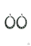 Paparazzi "All For Glow" Green Post Earrings Paparazzi Jewelry