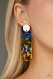 Paparazzi "HAUTE On Their Heels" Yellow Post Earrings Paparazzi Jewelry