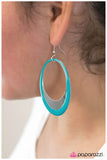 Paparazzi "Rock the Cradle - Blue" earring Paparazzi Jewelry