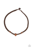 Paparazzi "Maul Beach" Brown Urban Mens Necklace Unisex Paparazzi Jewelry