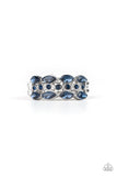 Paparazzi "Distractingly Demure" Blue Ring Paparazzi Jewelry