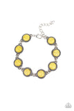 Paparazzi "Carved In SANDSTONE" Yellow Bracelet Paparazzi Jewelry