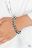 Paparazzi "Sugar-Coated Sparkle" Silver Bracelet Paparazzi Jewelry