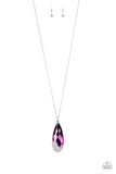 Paparazzi VINTAGE VAULT "Spellbound" Purple Necklace & Earring Set Paparazzi Jewelry