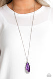 Paparazzi VINTAGE VAULT "Spellbound" Purple Necklace & Earring Set Paparazzi Jewelry