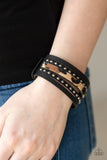 Paparazzi "Born To Be WILDCAT" Brown Wrap Bracelet Paparazzi Jewelry