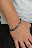 Paparazzi "Take it to the Bank" Black Bracelet Mens Unisex Paparazzi Jewelry